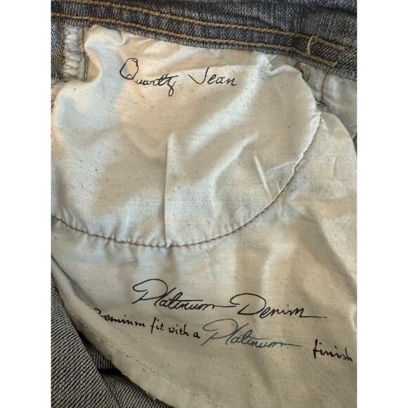 Chico’s Women’s Platinum Bootcut Denim Jeans Size  1 Short (8) Medium Wash - Picture 8 of 8